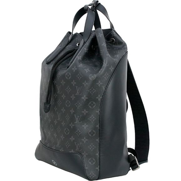 Louis Vuitton Monogram Leather Backpack Bag Business - Picture 3 of 7